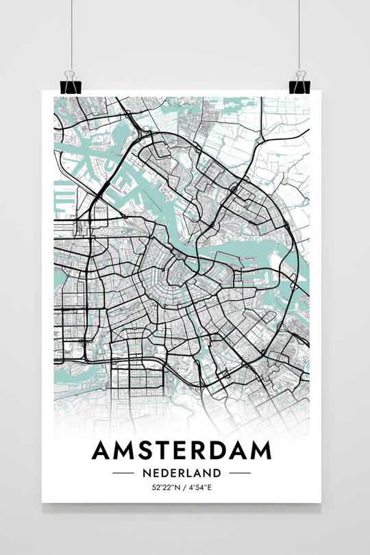 Amsterdam-Karte