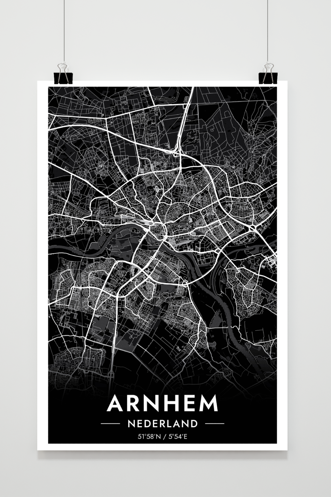 Arnhem Map en un interior