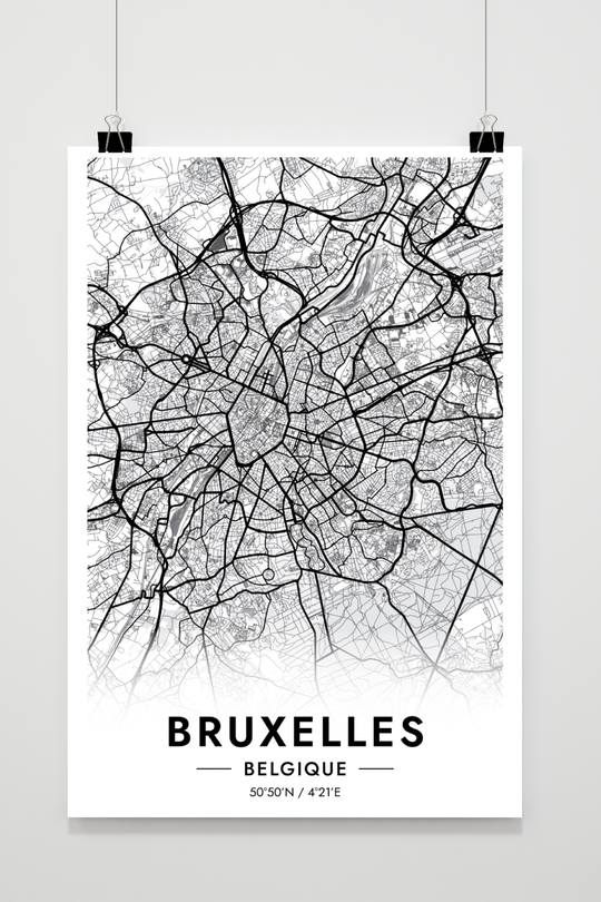 Brussel Map