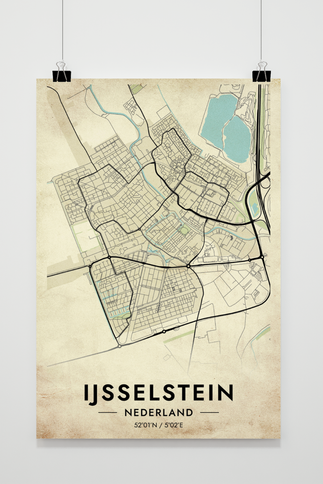 Ijsselstein-Karte