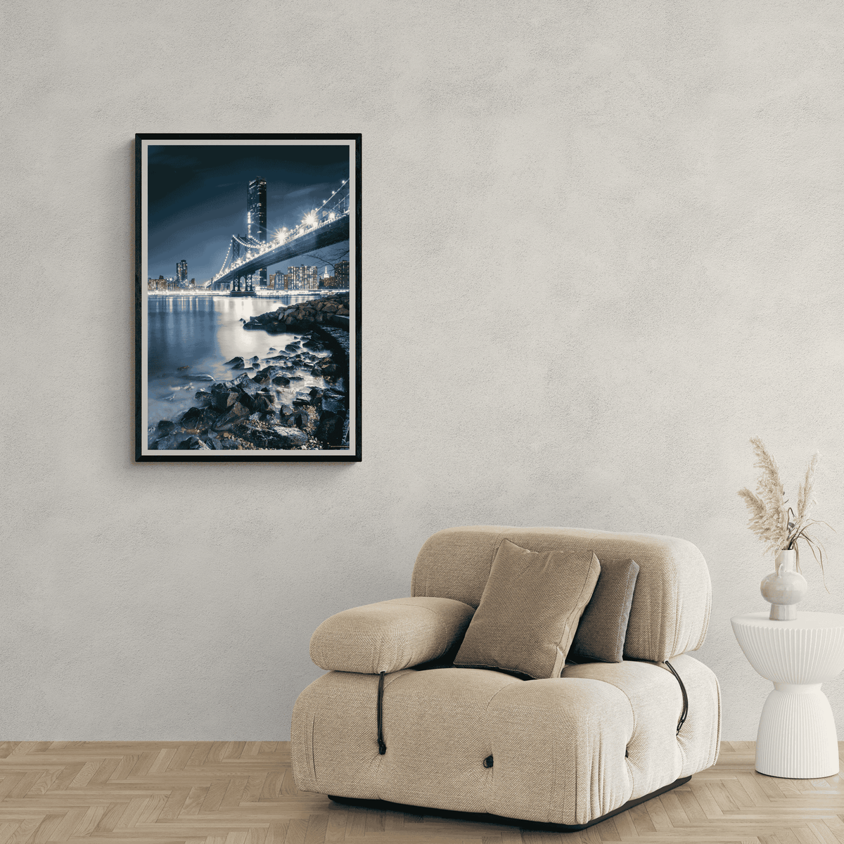 Brooklyn Bridge en un interior