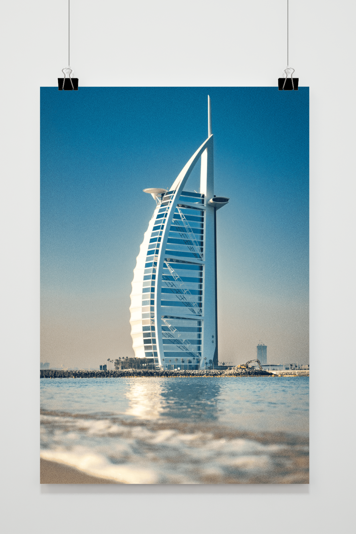 Póster Burj al Arab de 25 Artstreet
