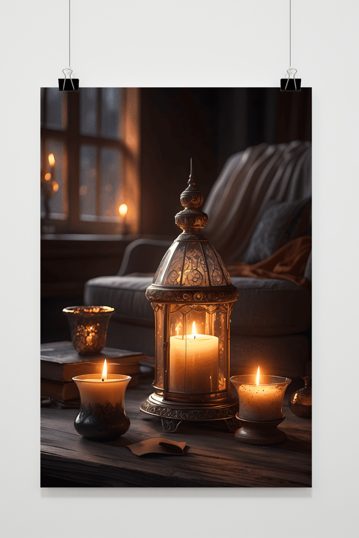 Póster Velas Árabes de 25 Artstreet