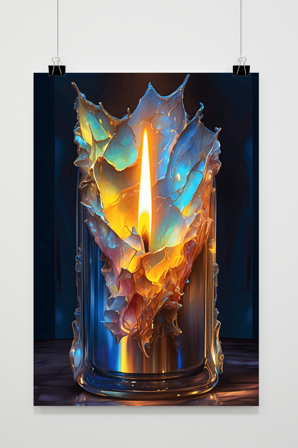 Póster Vela Derritiéndose de 25 Artstreet
