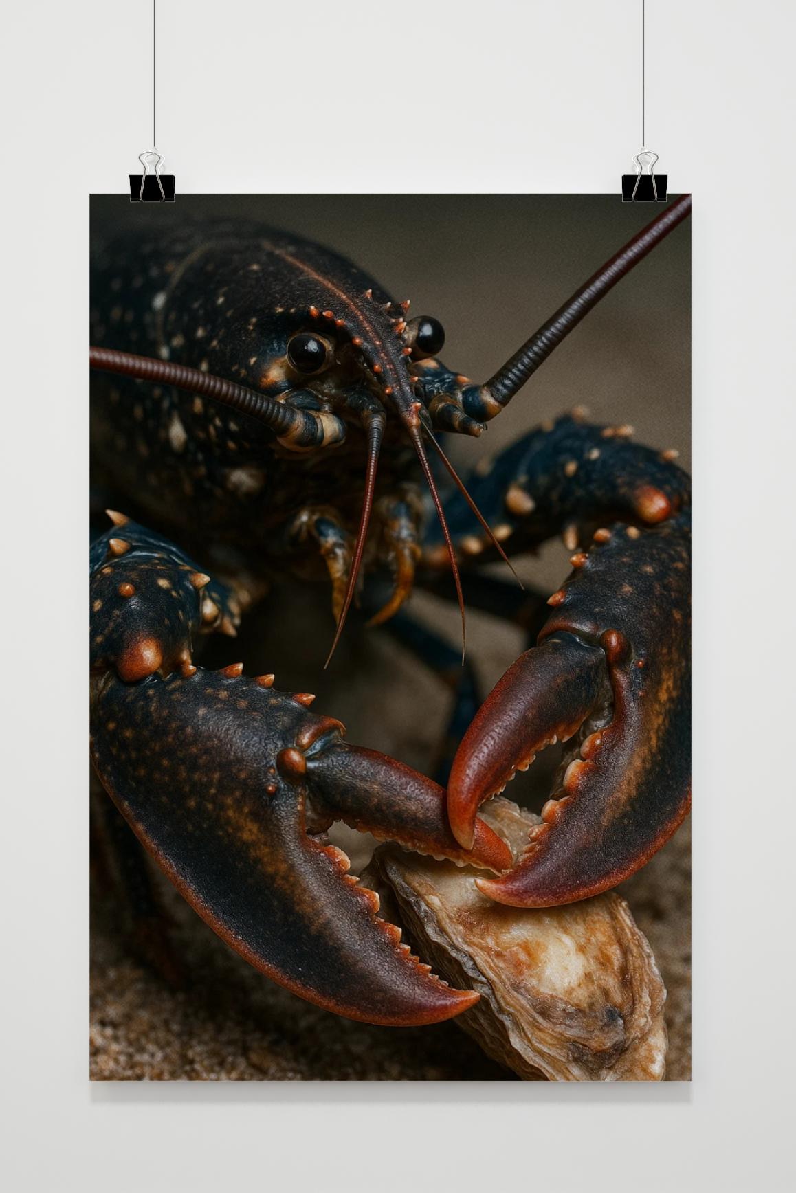 Lobster Oyster poster van 25 Artstreet