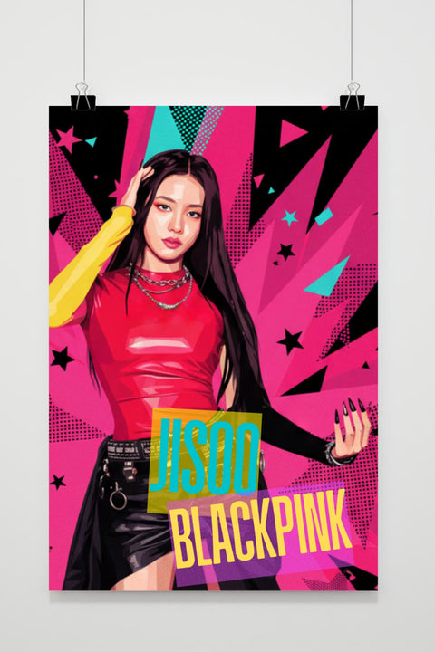 JISOO BLACKPINK poster