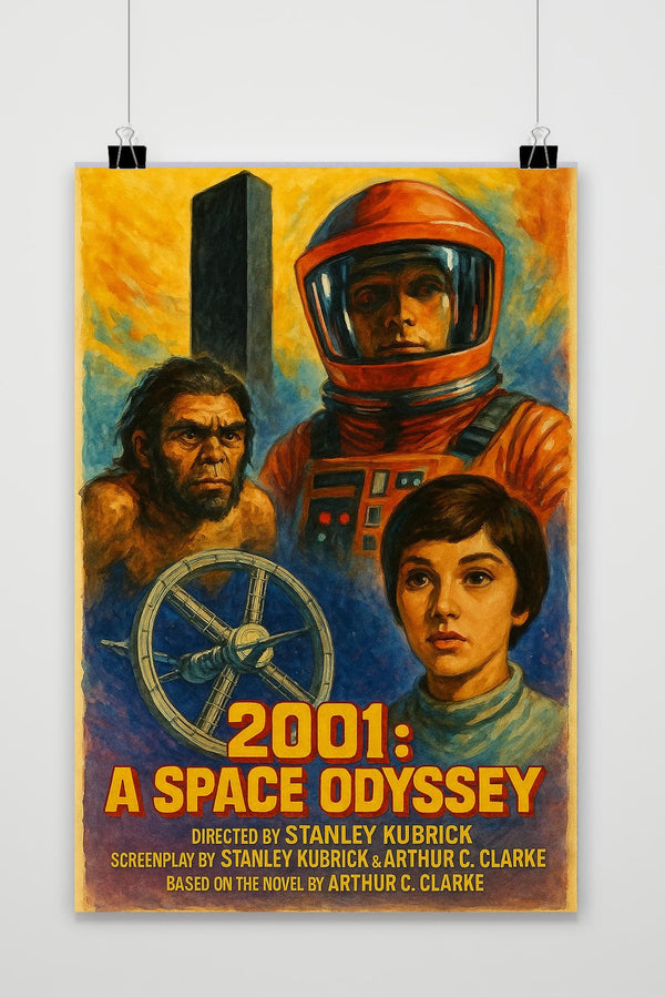 2001: A Space Odyssey Art poster