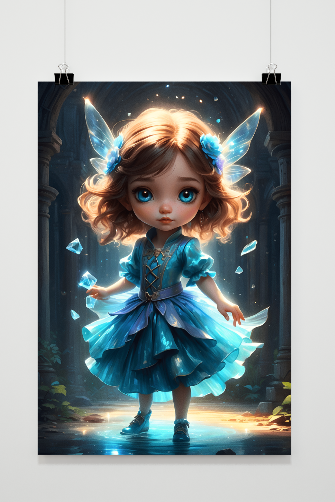 Póster Bebé Hada de 25 Artstreet