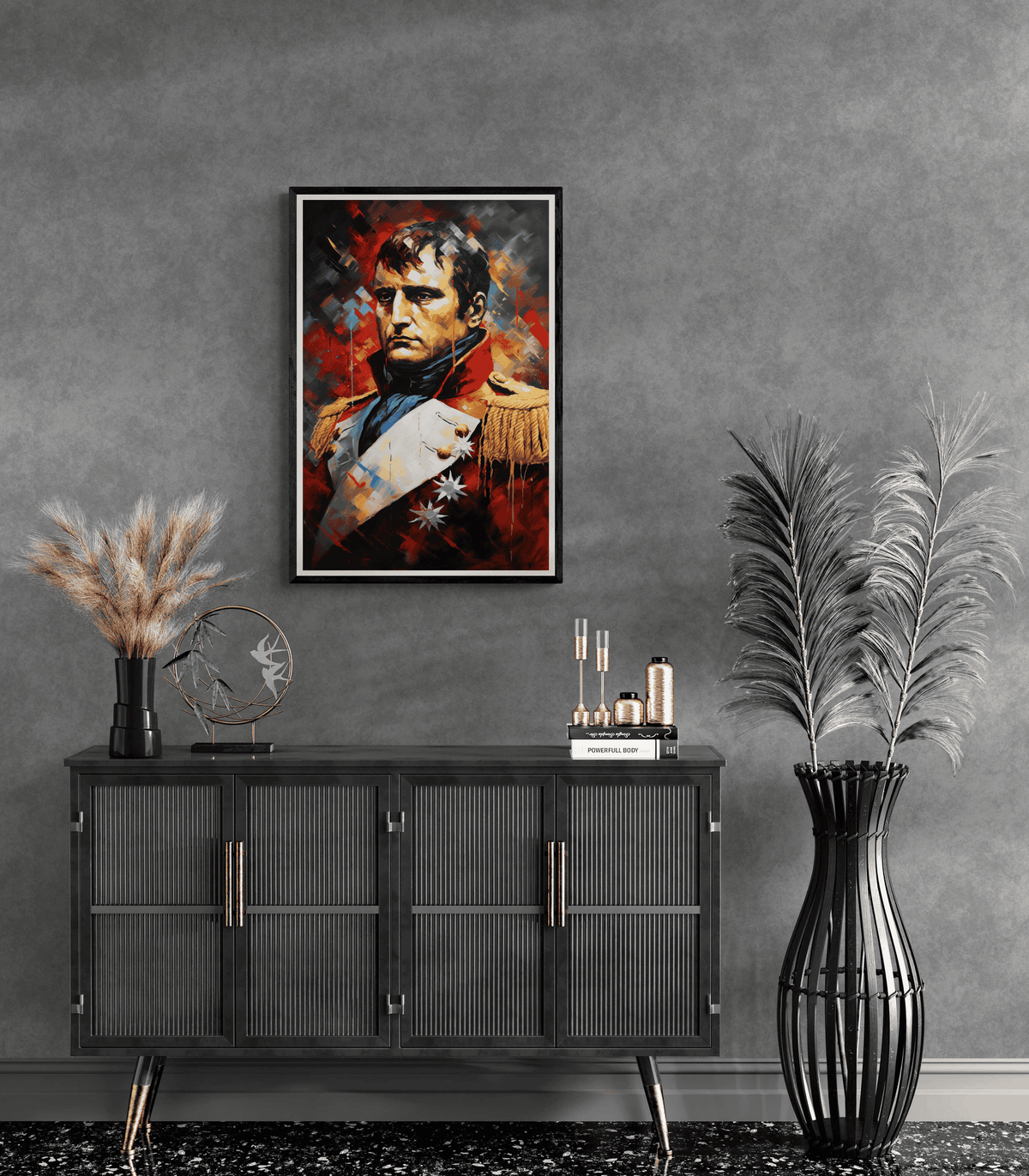 Napoleon Bonaparte en un interior
