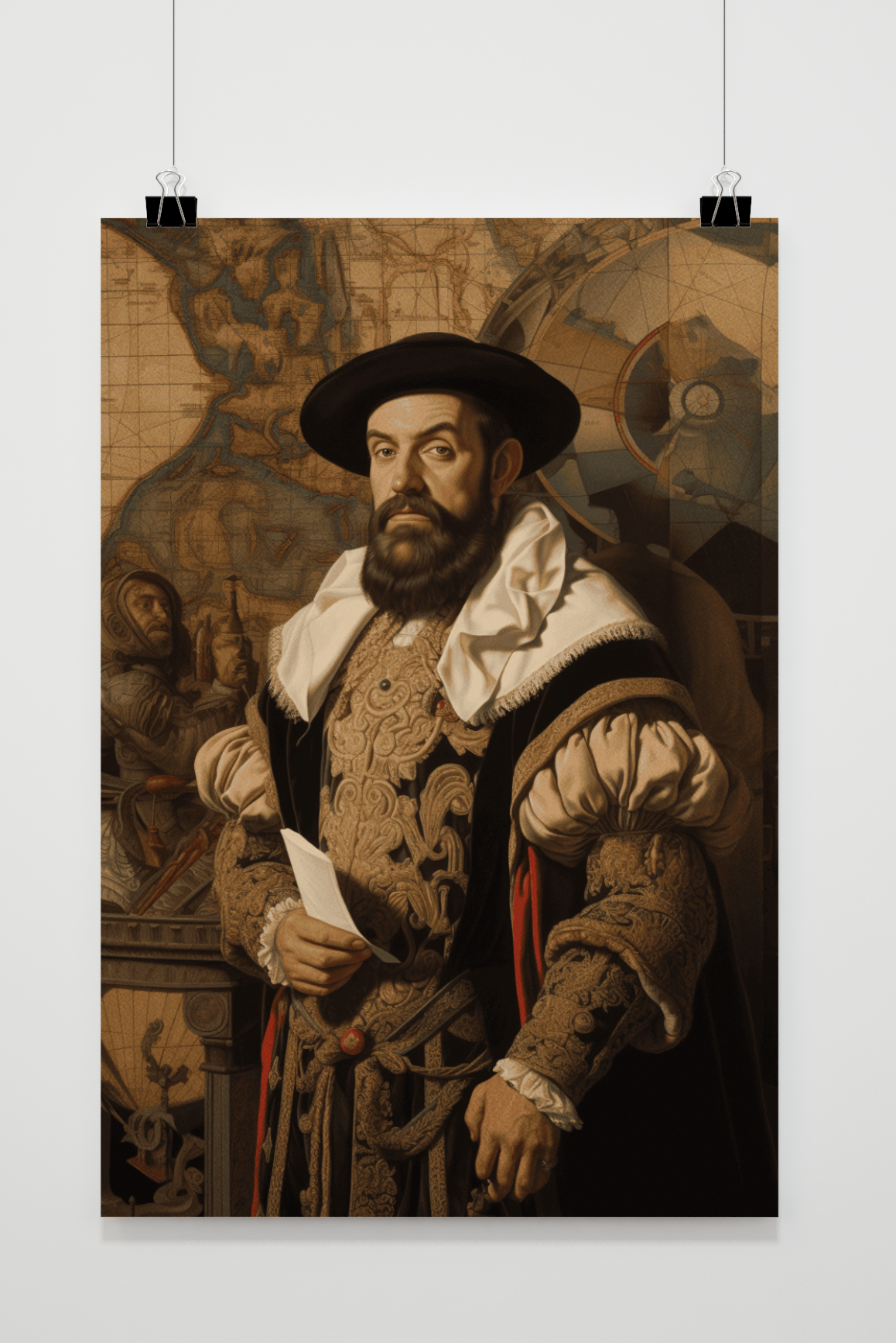 Póster Vasco da Gama de 25 Artstreet