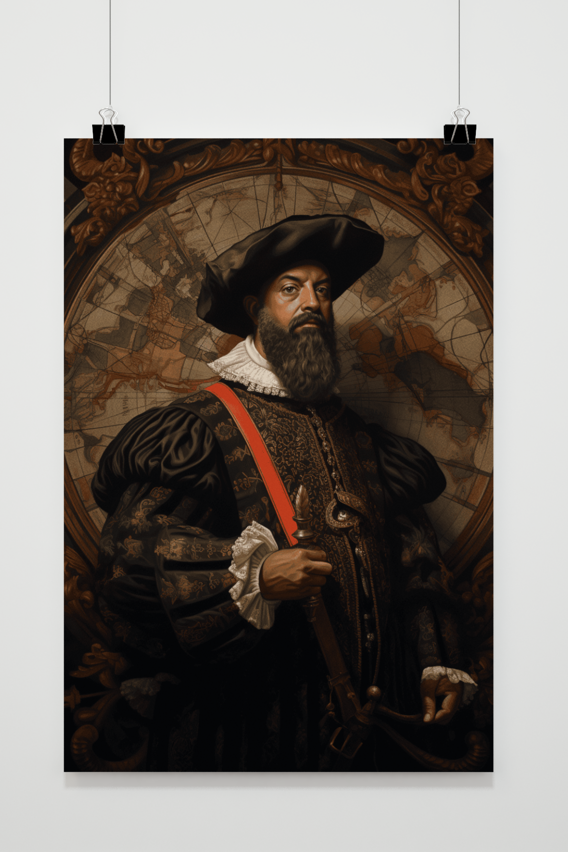 Póster Vasco da Gama de 25 Artstreet