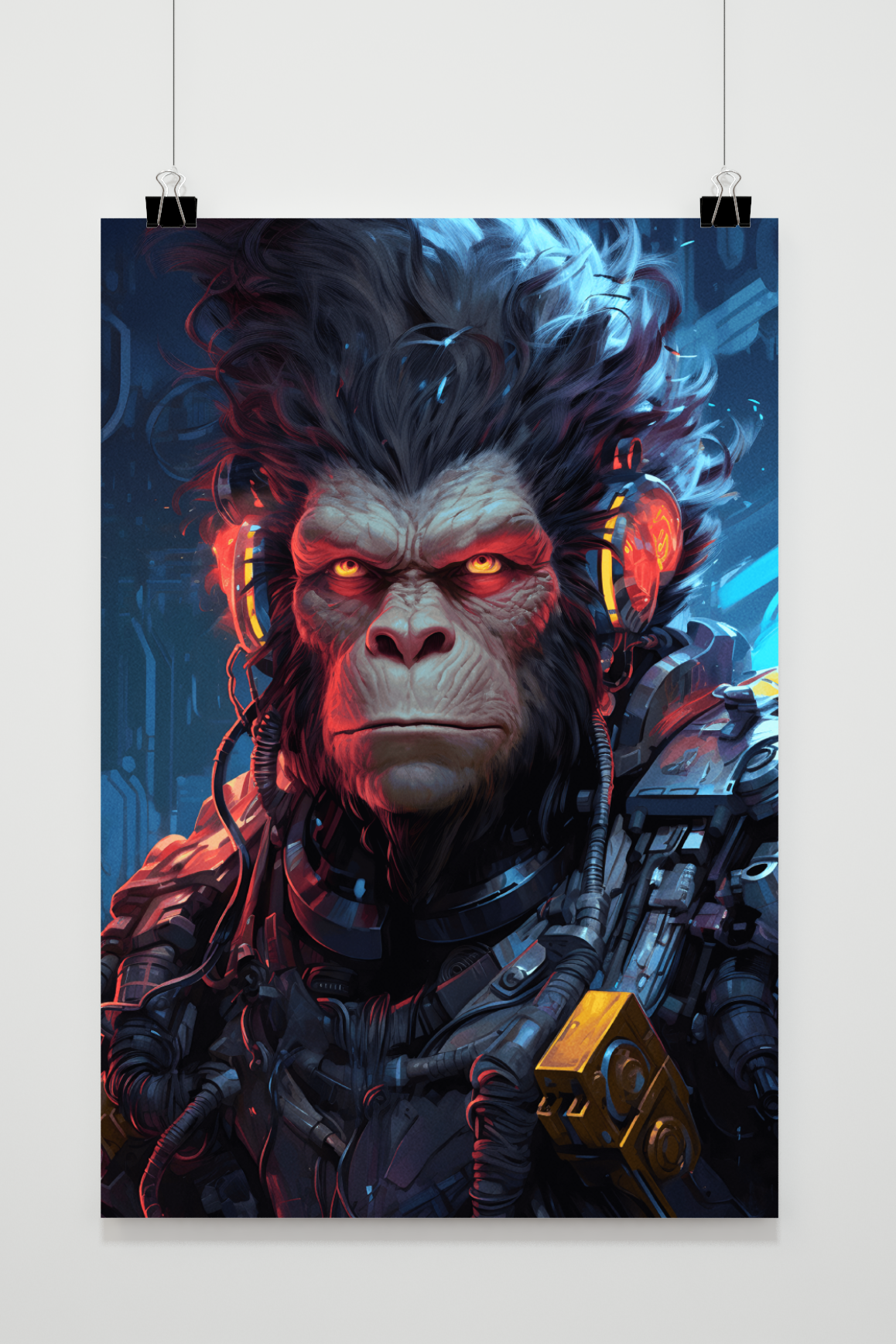 Affiche Cyber Aap de 25 Artstreet