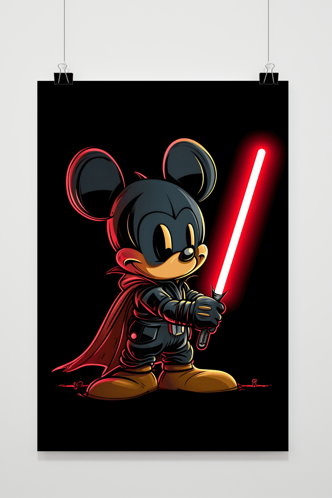 Póster Darth Mickey Mouse de 25 Artstreet