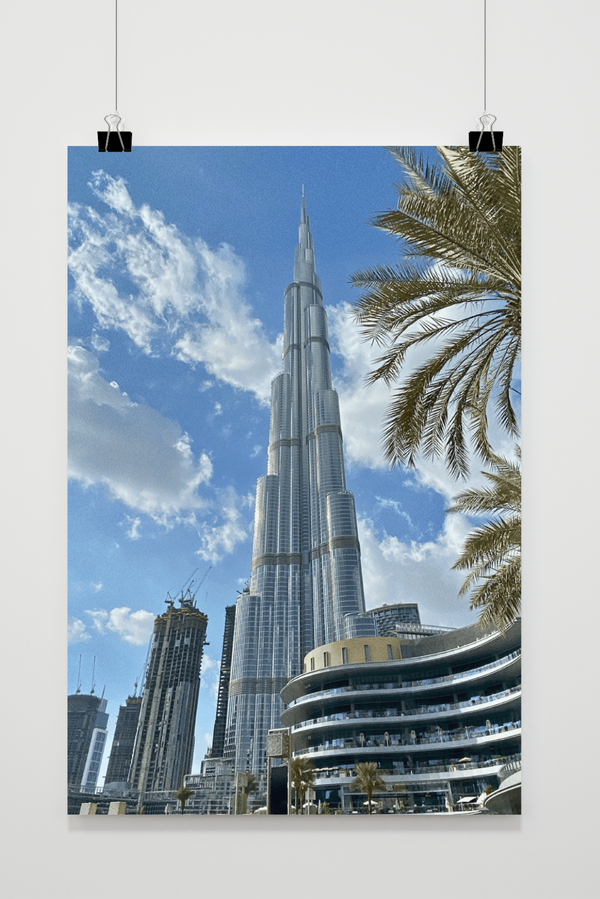 Burj Khalifa poster