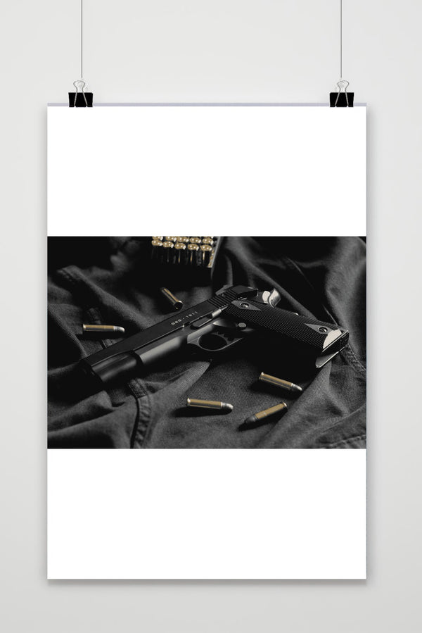 Glock met Kogels poster
