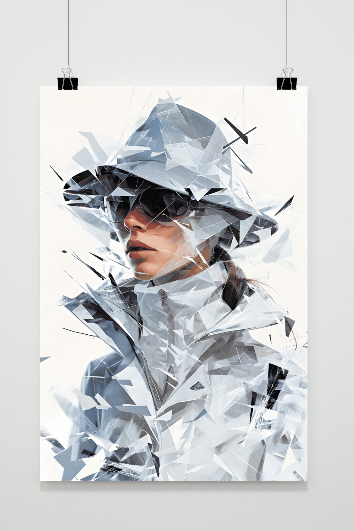 Affiche Blanc de 25 Artstreet
