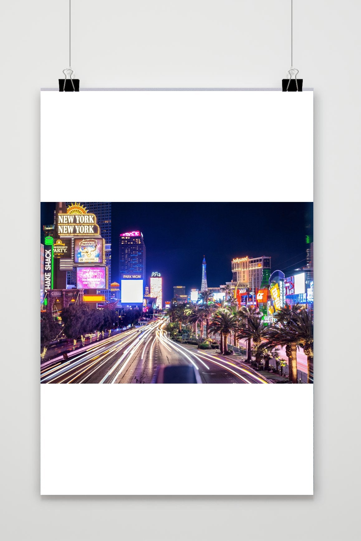 Póster Las Vegas Strip de 25 Artstreet