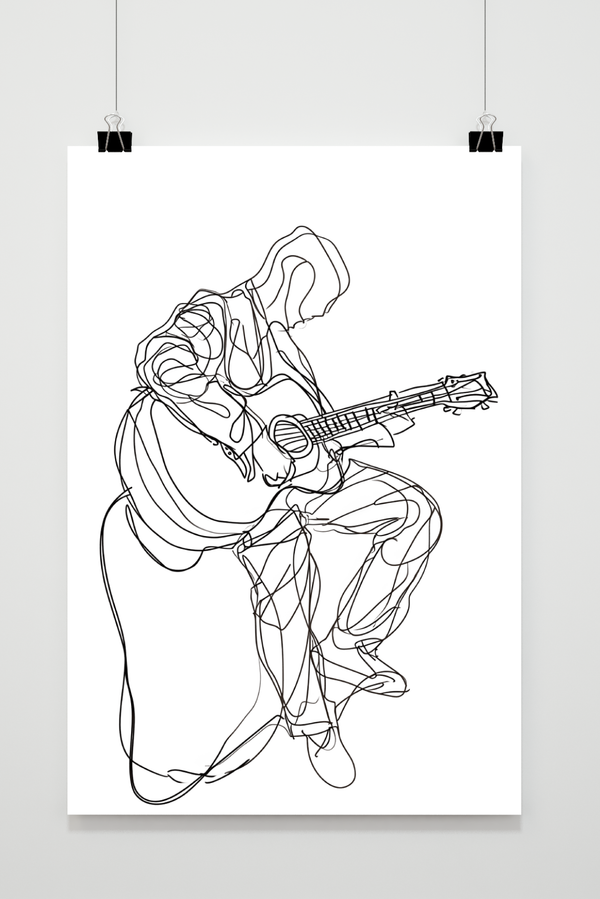 Guitar Lines poster