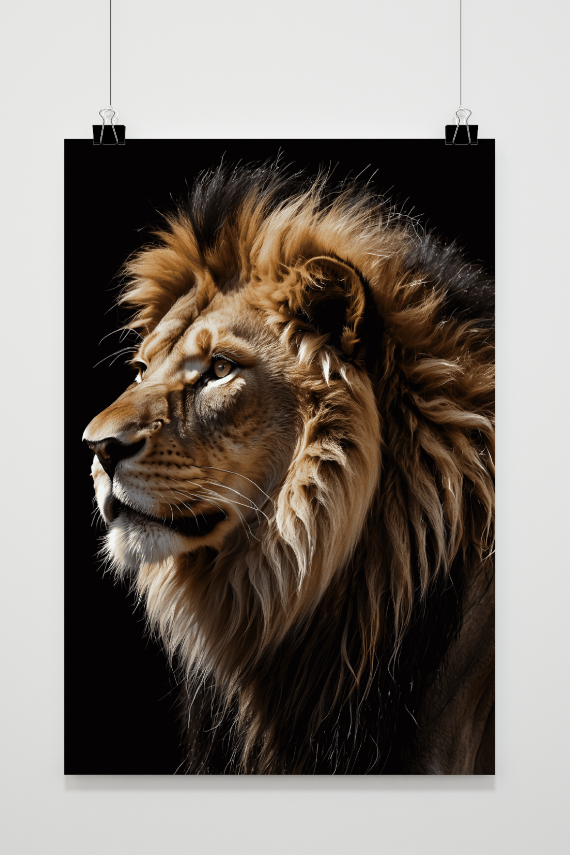 Póster León Mirada de 25 Artstreet