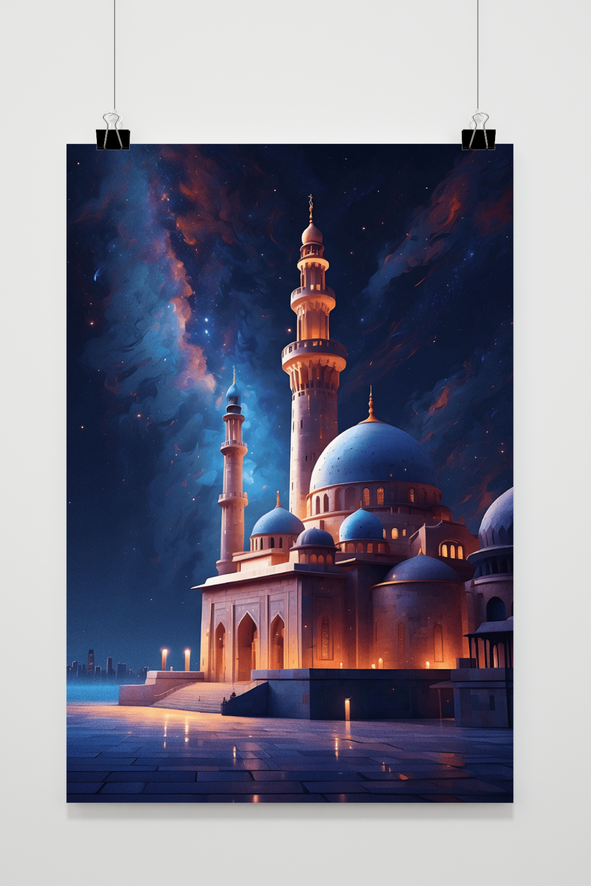 Affiche Mosquée Arabe de 25 Artstreet