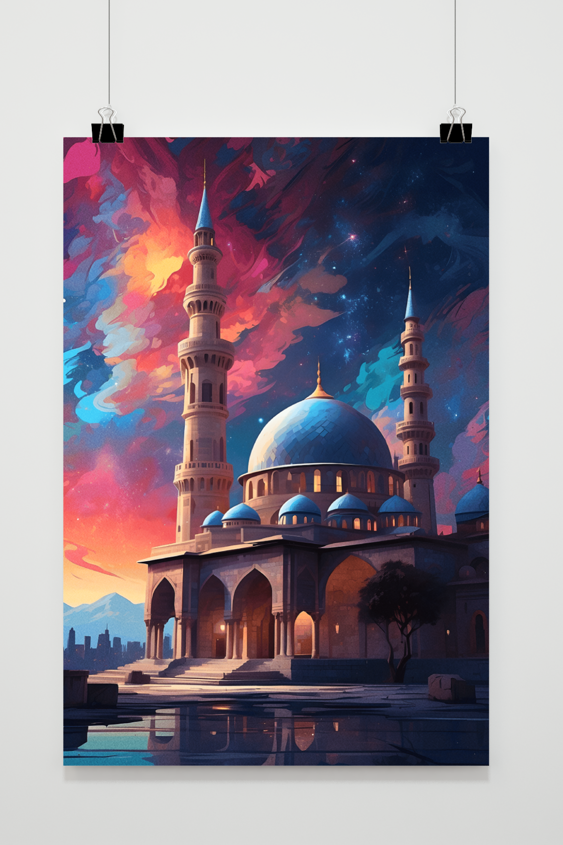 Póster Mezquita Árabe de 25 Artstreet