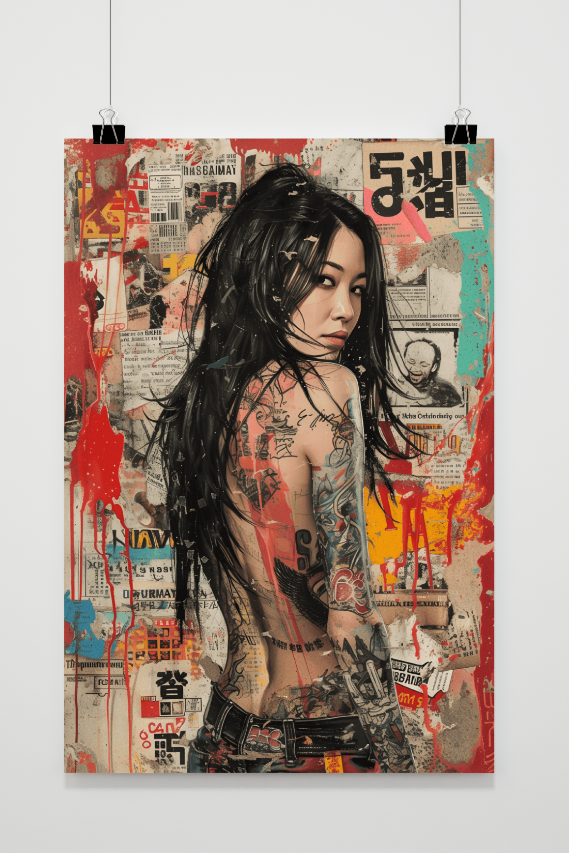 Póster Pop Art Japonés de 25 Artstreet