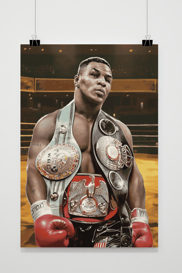Póster Póster Mike Tyson de 25 Artstreet