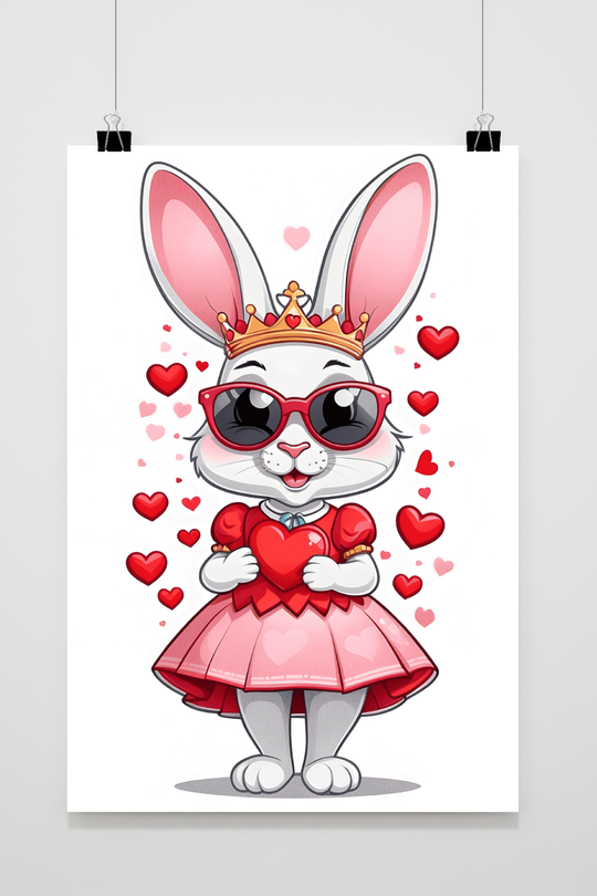 Girls Rabbit Cartoon