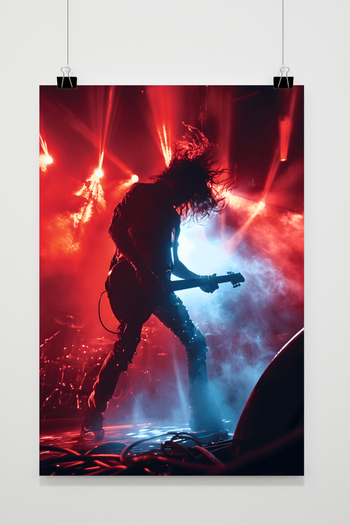 Póster Rock Concert Abstract de 25 Artstreet