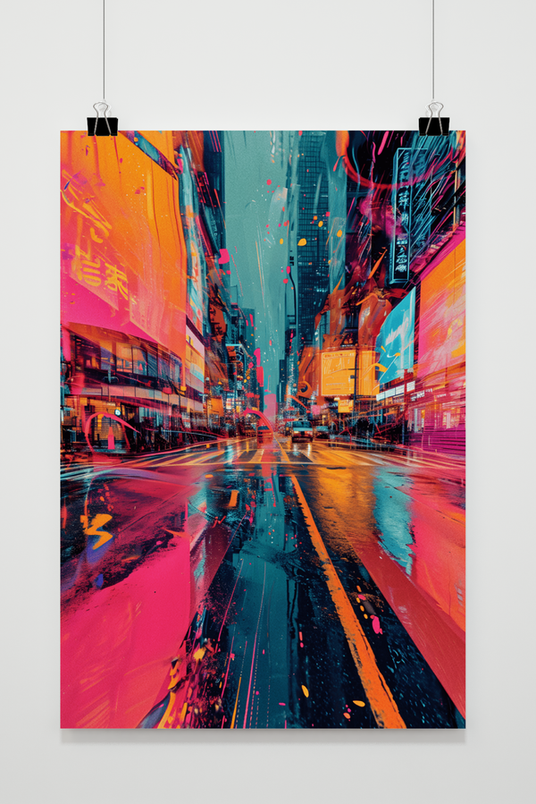 Póster Aesthetic Pop Calle