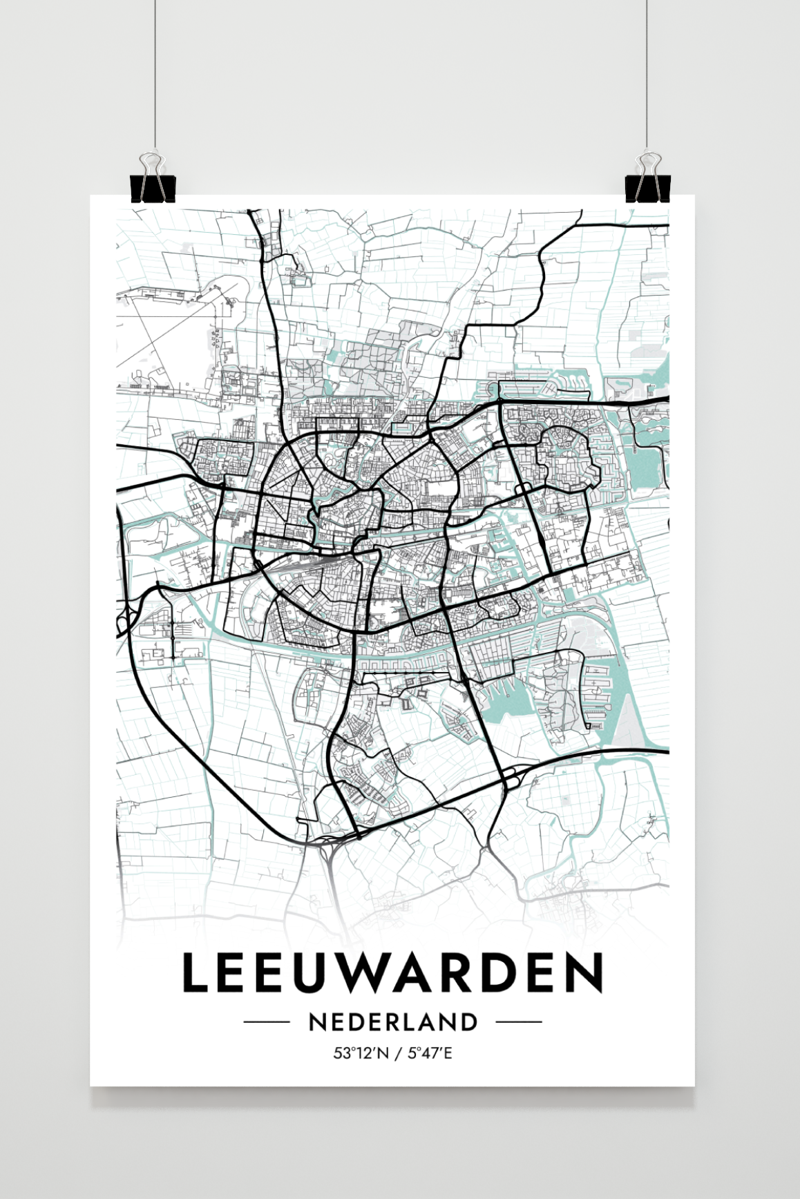 Leeuwarden-Karte