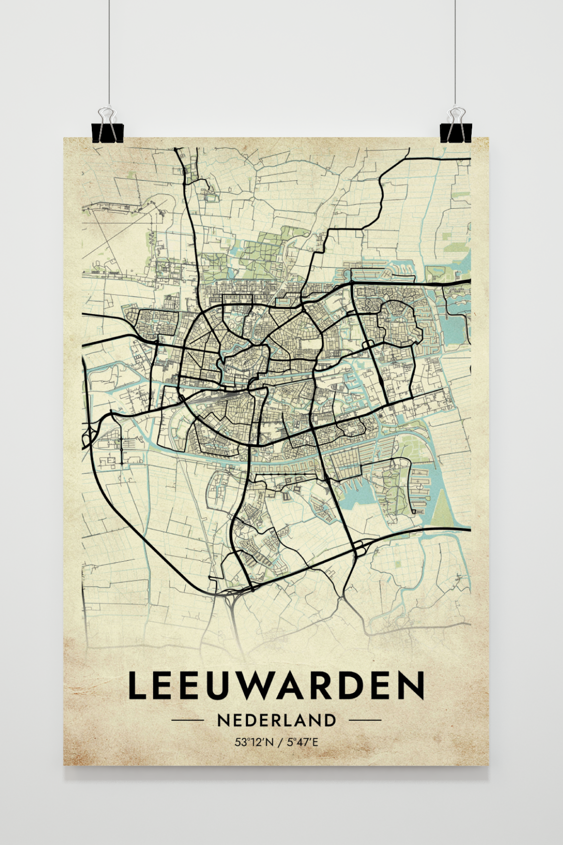 Leeuwarden-Karte