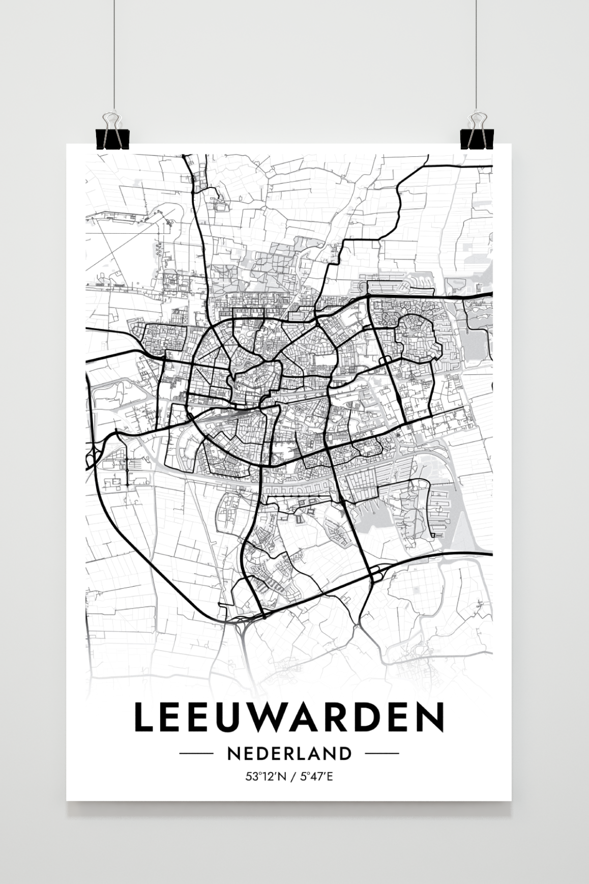 Leeuwarden-Karte