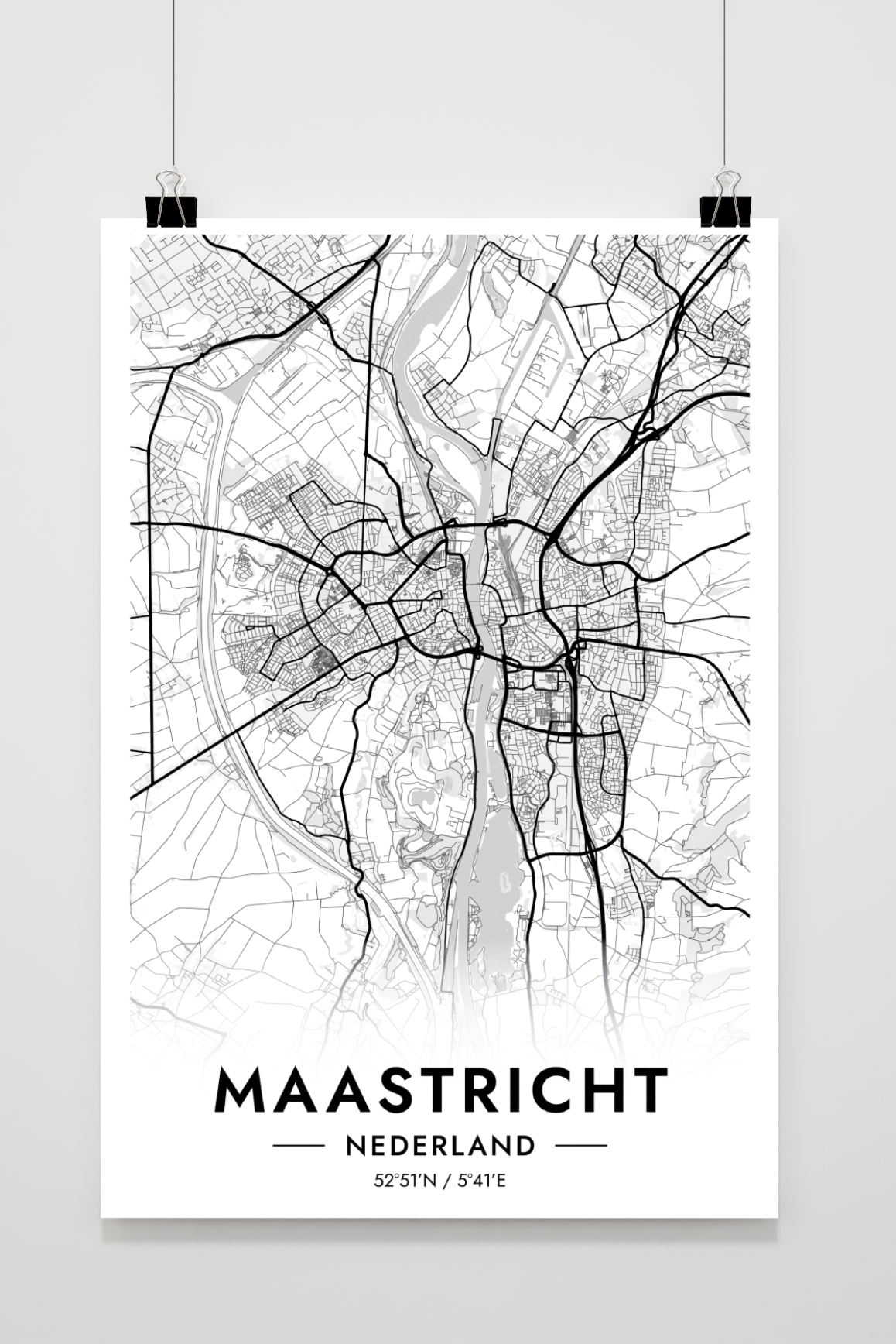 Maastricht-Karte