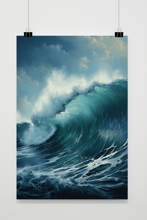 Affiche Grande Vague
