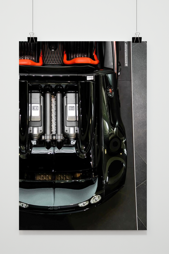 Bugatti Inside Car