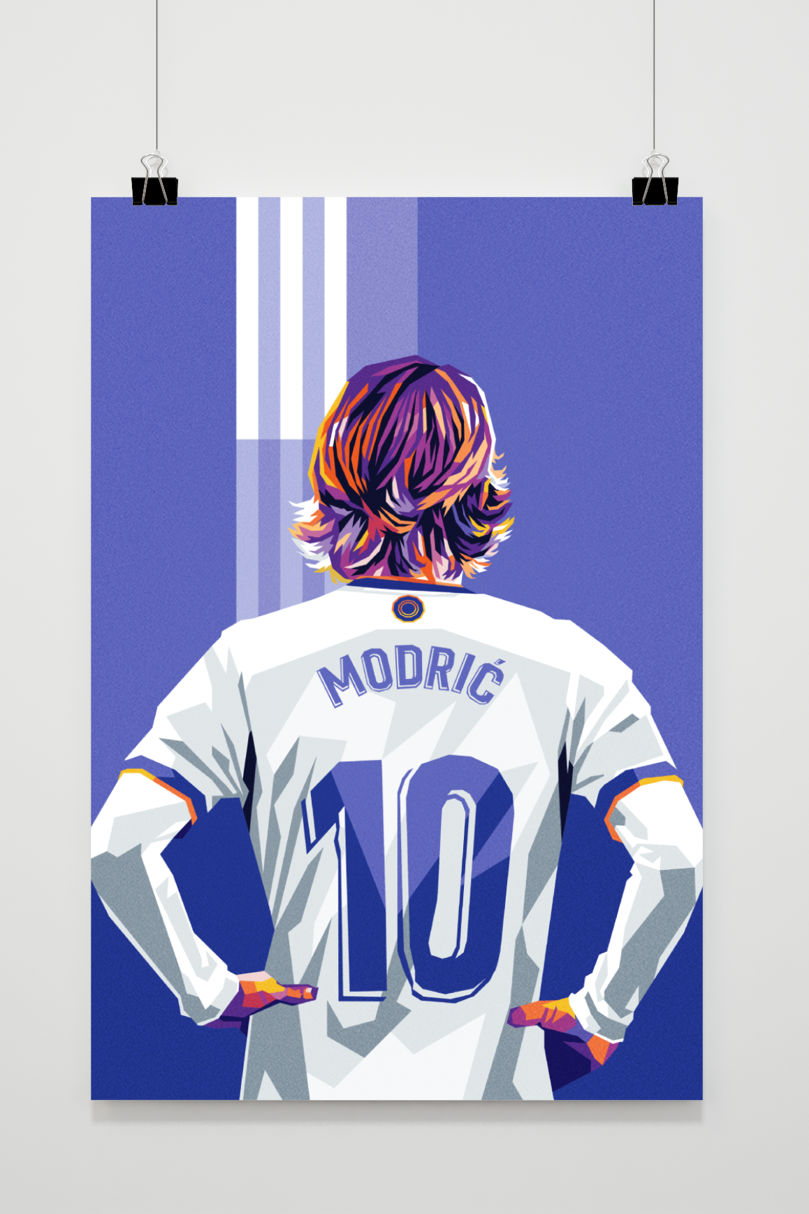 Póster Luka Modric de 25 Artstreet