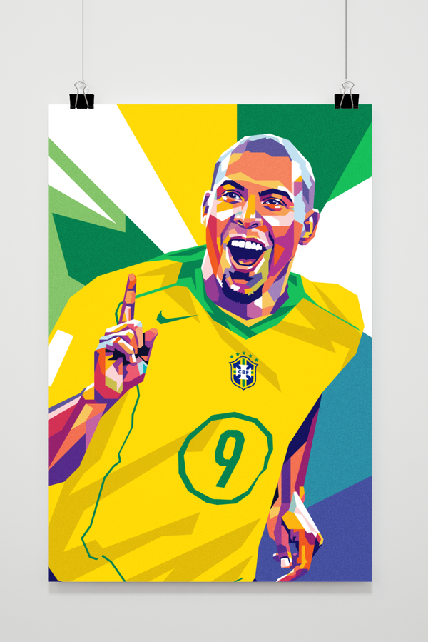 Póster Ronaldo Nazario R9