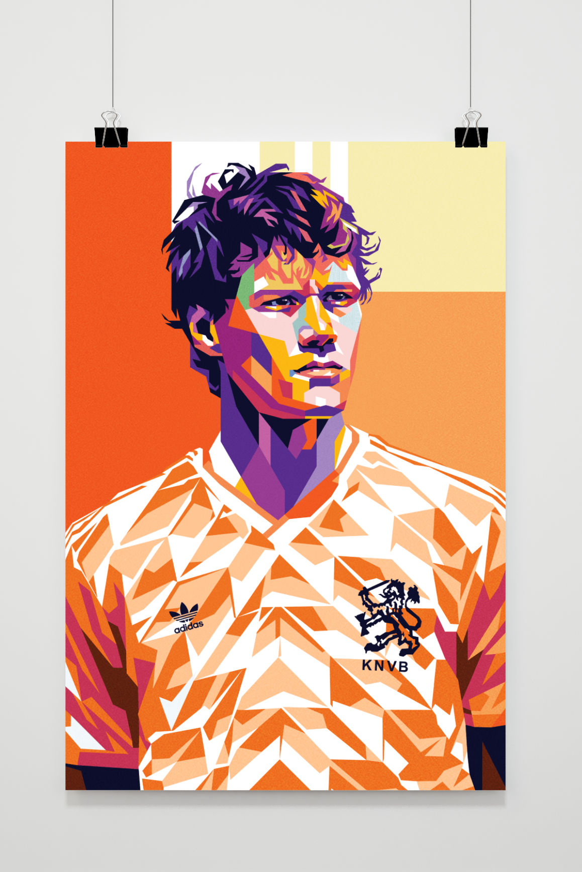 Marco van Basten poster van 25 Artstreet