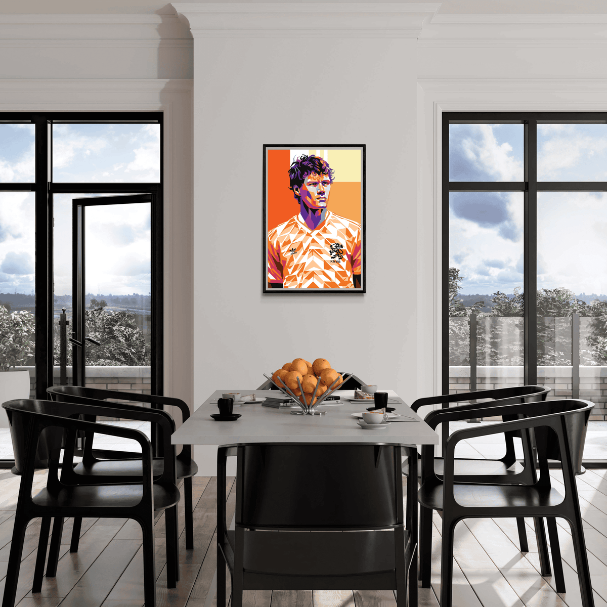 Marco van Basten in interieur