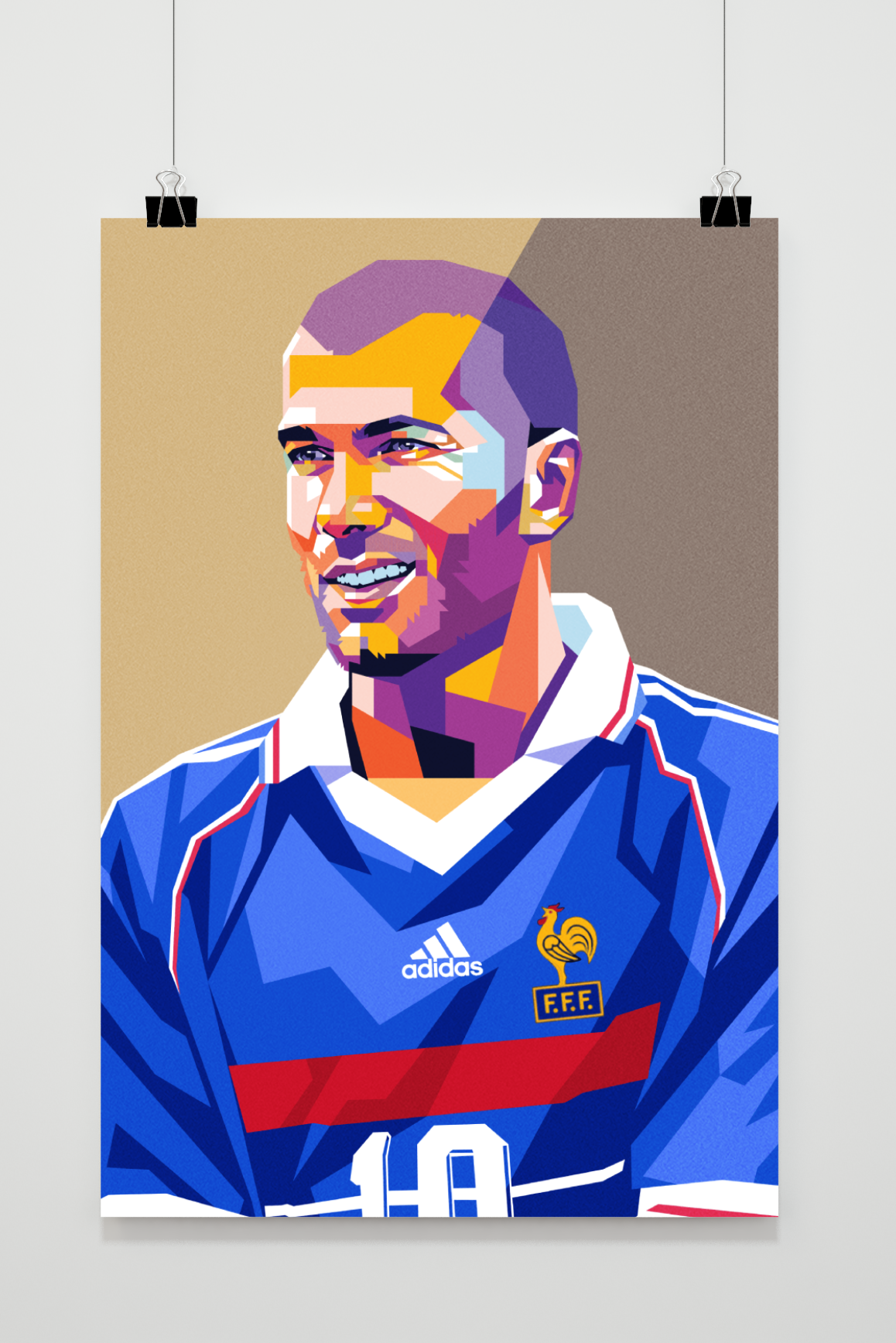 Zidane im Interieur