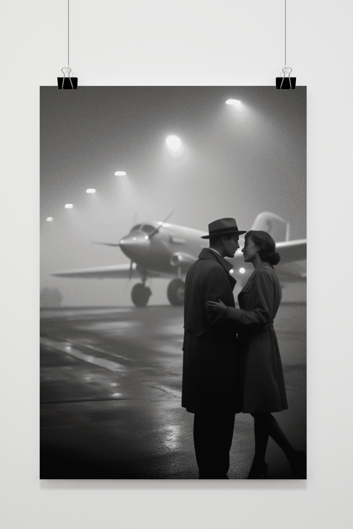 Póster Despedida Blanco y Negro de 25 Artstreet