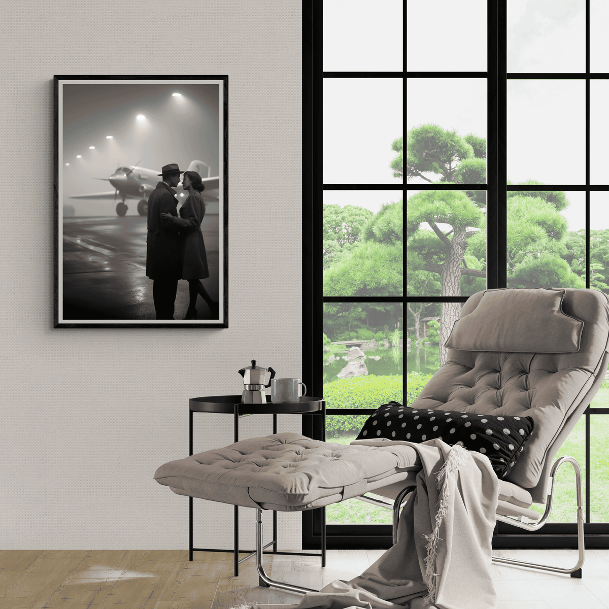 Despedida Blanco y Negro en un interior