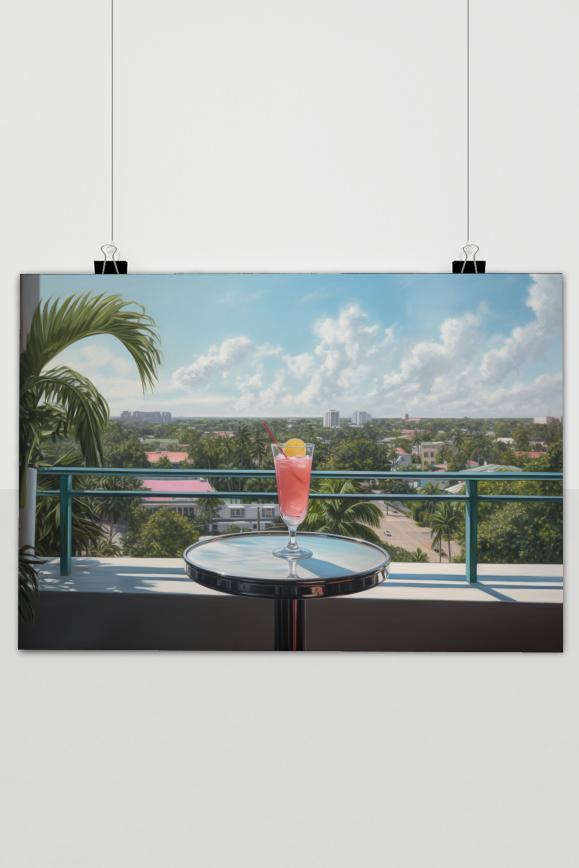 Miami Cocktail poster