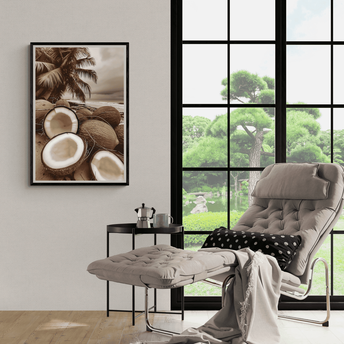 Playa de Cocos en un interior