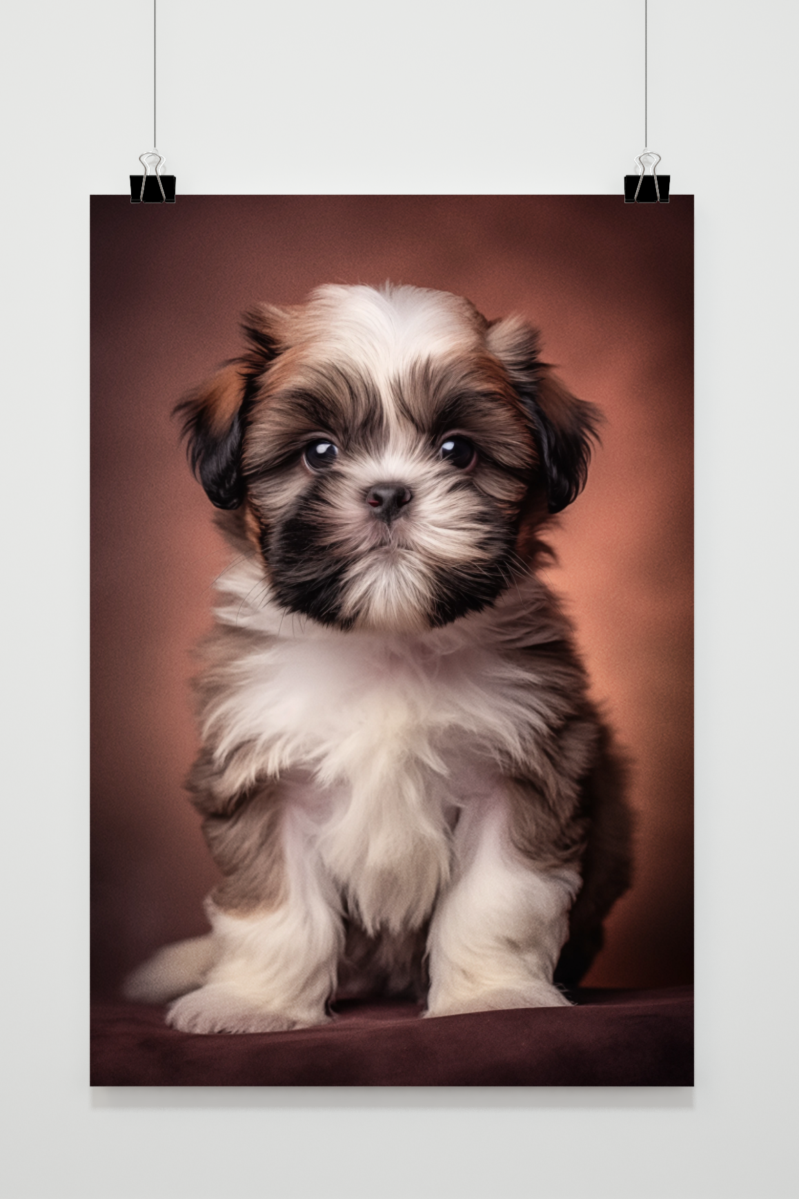 Póster Cachorro Shih Tzu de 25 Artstreet