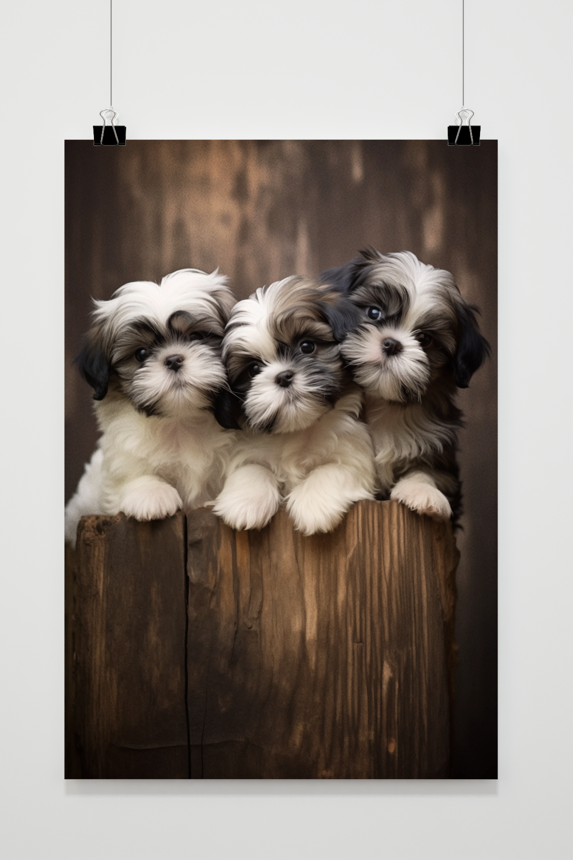 Póster Shih Tzus de 25 Artstreet