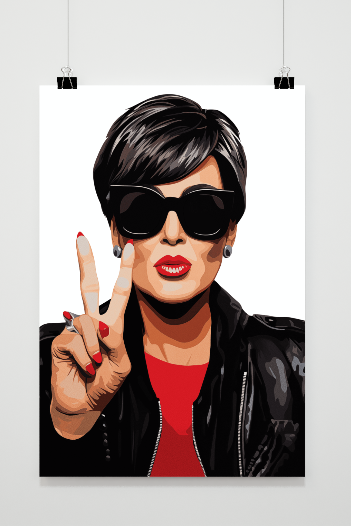 Póster Kris Jenner de 25 Artstreet