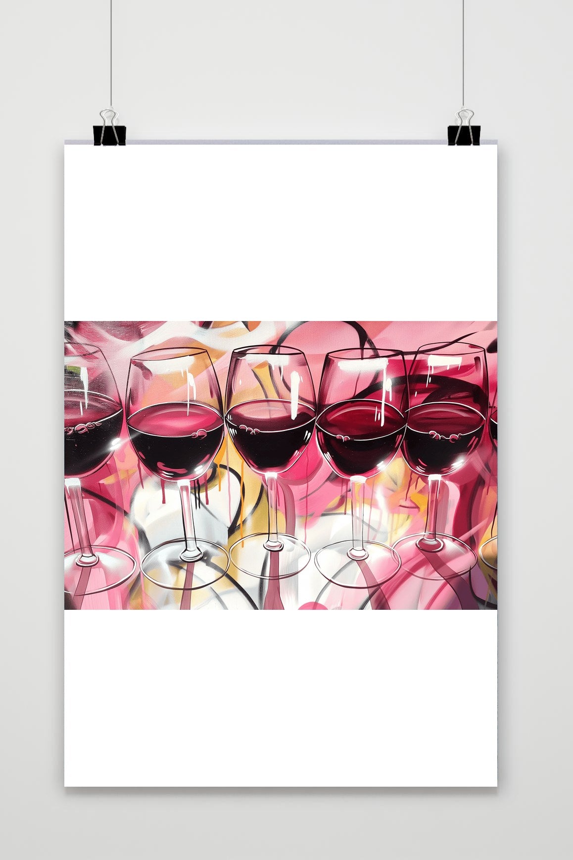 Póster Vinos Tintos de 25 Artstreet