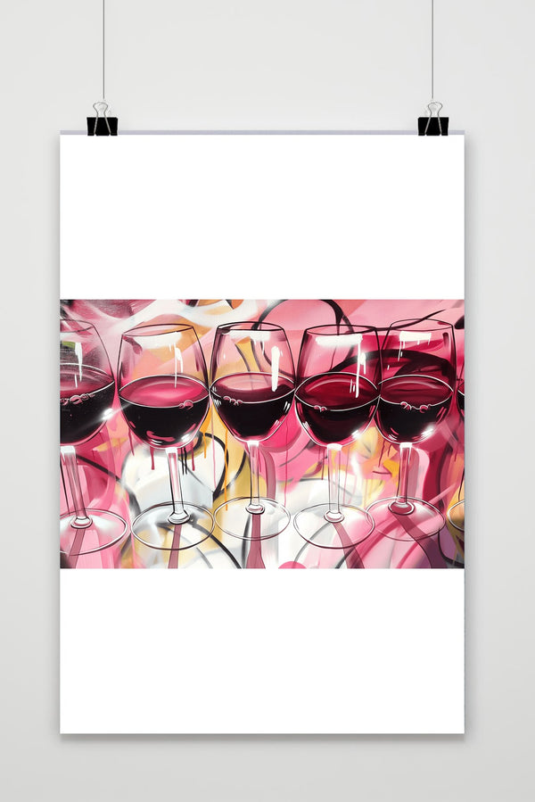 Rotweine Poster